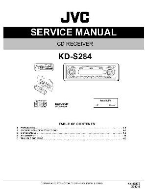 Сервисная инструкция JVC KD-S284 ― Manual-Shop.ru