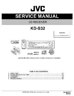 Сервисная инструкция JVC KD-S32 ― Manual-Shop.ru