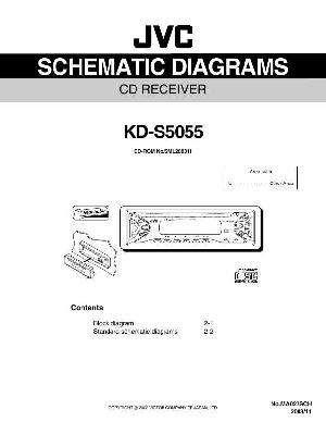 Сервисная инструкция JVC KD-S5055 (schematic) ― Manual-Shop.ru