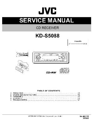 Сервисная инструкция JVC KD-S5088 ― Manual-Shop.ru