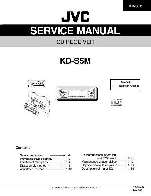 Сервисная инструкция JVC KD-S5M ― Manual-Shop.ru