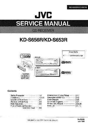Сервисная инструкция JVC KD-S653R, KD-S656R ― Manual-Shop.ru