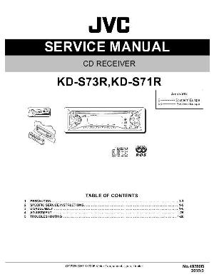 Сервисная инструкция JVC KD-S71R, KD-S73R ― Manual-Shop.ru