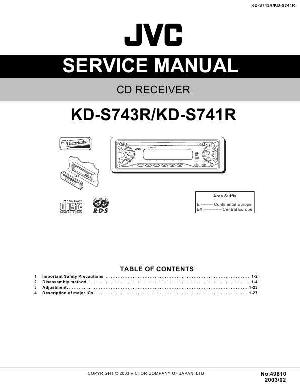 Сервисная инструкция JVC KD-S741R, KD-S743R ― Manual-Shop.ru