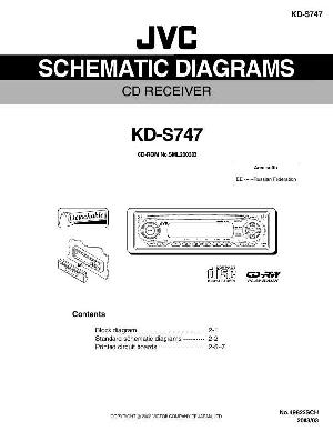 Сервисная инструкция JVC KD-S747 ― Manual-Shop.ru