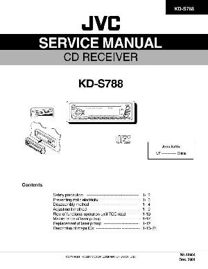Сервисная инструкция JVC KD-S788 ― Manual-Shop.ru