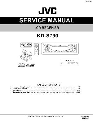 Сервисная инструкция JVC KD-S790 ― Manual-Shop.ru