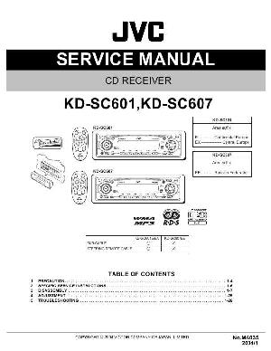 Сервисная инструкция JVC KD-SC601, KD-SC607 ― Manual-Shop.ru