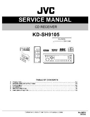 Сервисная инструкция JVC KD-SH9105 ― Manual-Shop.ru