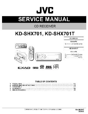 Сервисная инструкция JVC KD-SHX701 ― Manual-Shop.ru
