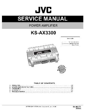 Сервисная инструкция JVC KS-AX3300 ― Manual-Shop.ru