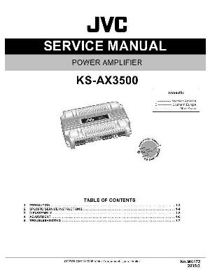 Сервисная инструкция JVC KS-AX3500 ― Manual-Shop.ru