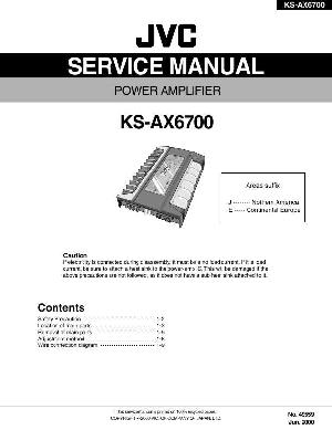 Сервисная инструкция JVC KS-AX6700 ― Manual-Shop.ru