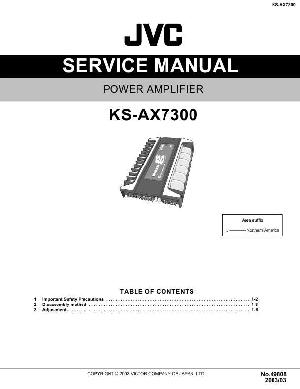Сервисная инструкция JVC KS-AX7300 ― Manual-Shop.ru