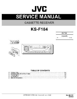 Сервисная инструкция JVC KS-F184 ― Manual-Shop.ru