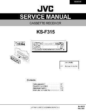 Сервисная инструкция JVC KS-F315 ― Manual-Shop.ru