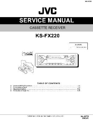 Сервисная инструкция JVC KS-FX220 ― Manual-Shop.ru