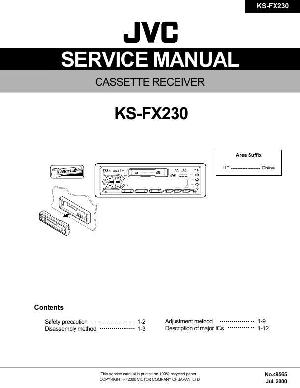 Сервисная инструкция JVC KS-FX230 ― Manual-Shop.ru
