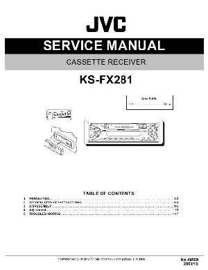 Сервисная инструкция JVC KS-FX281 ― Manual-Shop.ru