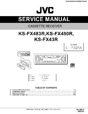 Сервисная инструкция JVC KS-FX43R, KS-FX480R, KS-FX483R ― Manual-Shop.ru