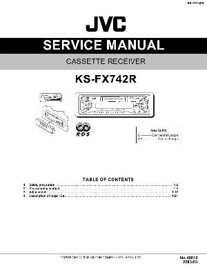Сервисная инструкция JVC KS-FX742R ― Manual-Shop.ru