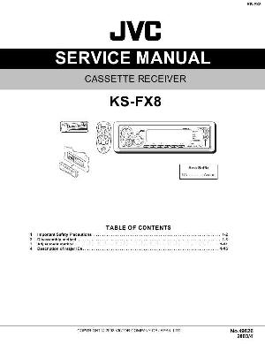 Сервисная инструкция JVC KS-FX8 ― Manual-Shop.ru