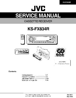 Сервисная инструкция JVC KS-FX834R ― Manual-Shop.ru