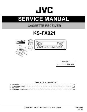 Сервисная инструкция JVC KS-FX921 ― Manual-Shop.ru
