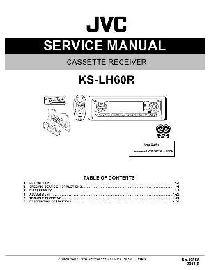 Сервисная инструкция JVC KS-LH60R ― Manual-Shop.ru