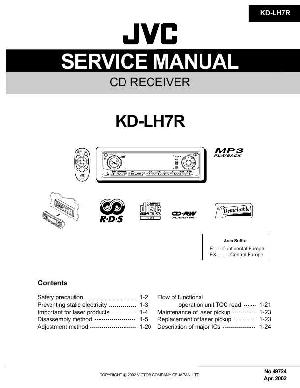 Сервисная инструкция JVC KS-LH7R ― Manual-Shop.ru