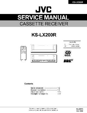 Сервисная инструкция JVC KS-LX200R ― Manual-Shop.ru