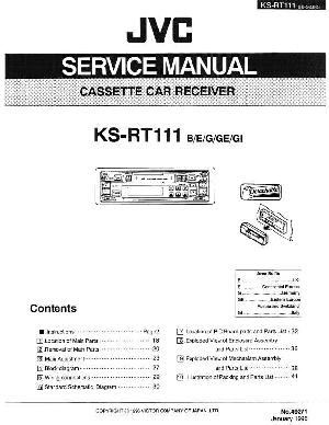 Сервисная инструкция JVC KS-RT111 ― Manual-Shop.ru