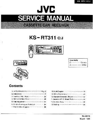 Сервисная инструкция JVC KS-RT311 ― Manual-Shop.ru