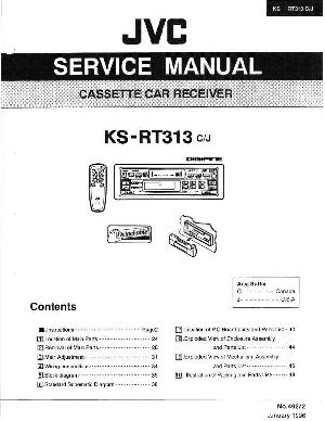 Сервисная инструкция JVC KS-RT313 ― Manual-Shop.ru