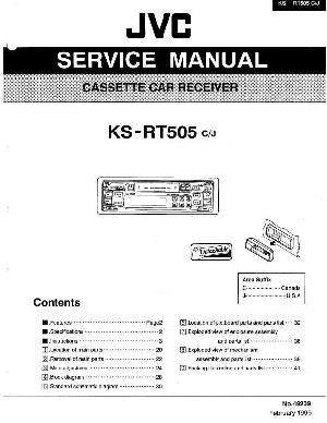Сервисная инструкция JVC KS-RT505 ― Manual-Shop.ru