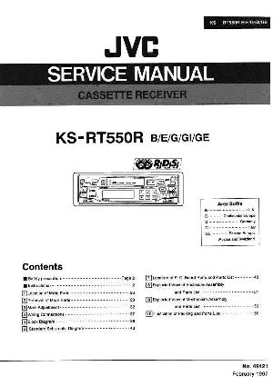 Сервисная инструкция JVC KS-RT550R ― Manual-Shop.ru