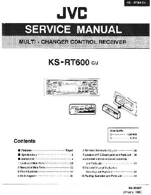 Сервисная инструкция JVC KS-RT600 ― Manual-Shop.ru