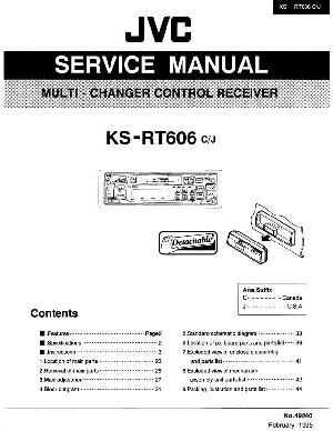 Сервисная инструкция JVC KS-RT606 ― Manual-Shop.ru