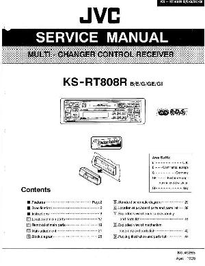 Сервисная инструкция JVC KS-RT808R ― Manual-Shop.ru