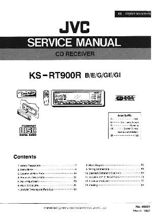 Сервисная инструкция JVC KS-RT900R ― Manual-Shop.ru