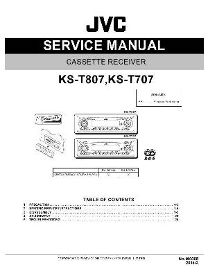 Сервисная инструкция JVC KS-T707, KS-T807 ― Manual-Shop.ru