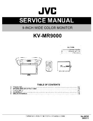 Сервисная инструкция JVC KV-MR9000 ― Manual-Shop.ru