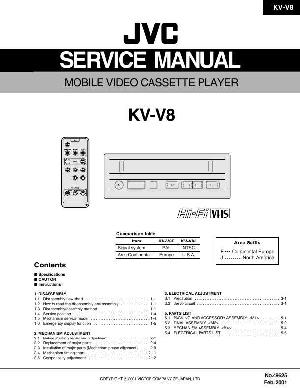 Сервисная инструкция JVC KV-V8 ― Manual-Shop.ru