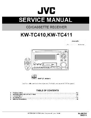 Сервисная инструкция JVC KW-TC410, KW-TC411 ― Manual-Shop.ru