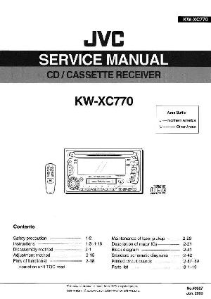Сервисная инструкция JVC KW-XC770 ― Manual-Shop.ru