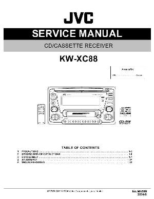 Сервисная инструкция JVC KW-XC88 ― Manual-Shop.ru