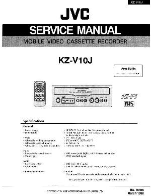 Сервисная инструкция JVC KZ-V10J ― Manual-Shop.ru