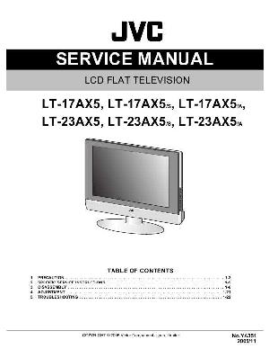 Сервисная инструкция JVC LT-17AX5, LT-23AX5 ― Manual-Shop.ru