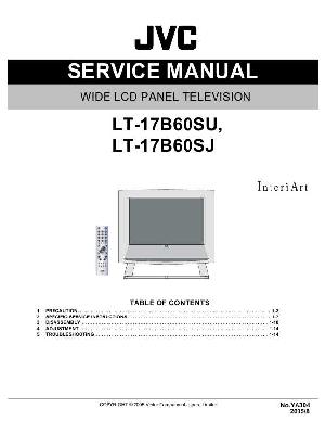 Сервисная инструкция JVC LT-17B60 ― Manual-Shop.ru