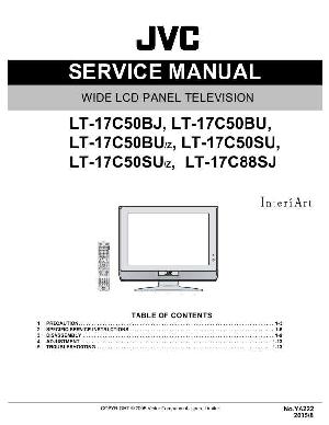Сервисная инструкция JVC LT-17C50, C88 ― Manual-Shop.ru